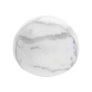 Cabochon rond 6 mm Howlite x1