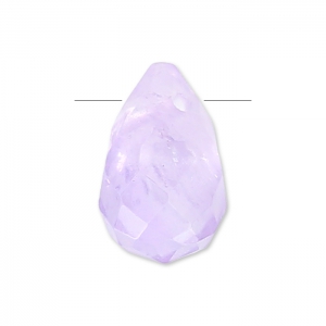 Goutte facettée 6x9 mm Amethyst x1