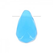Goutte facettée 6x9 mm Blue Agate x1|raw }}