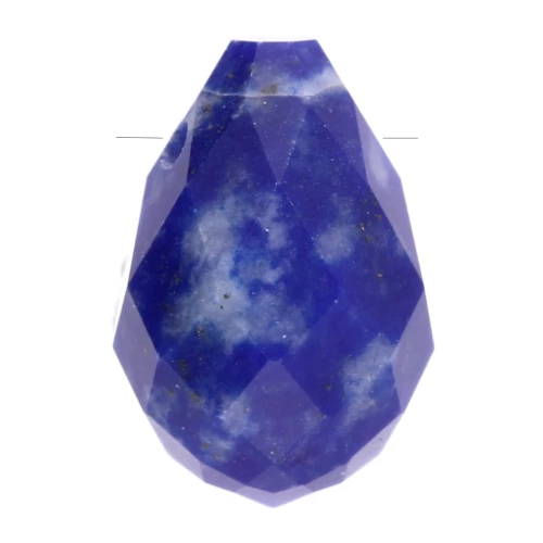 Goutte facettée 6x9 mm Lapis Lazuli x1
