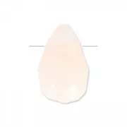 Goutte facettée 6x9 mm Quartz Rose x1