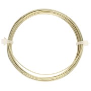 Fil de cuivre carré pour bijoux 0.8 mm anti-ternissement - Champagne x6m|raw }}