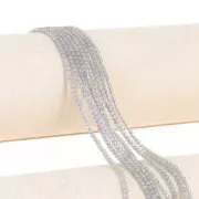 Perles rondes 2 mm en pierre gemme - Labradorite x38cm