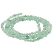 Perles  Rondes facettées 2 mm en pierre gemme  Aventurine x38cm|raw }}