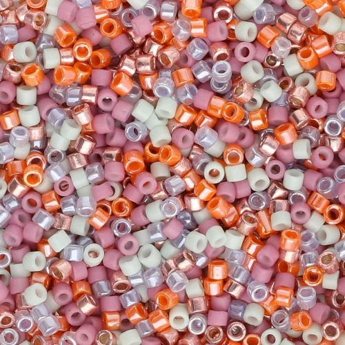 Mix Miyuki Delica 11/0 - Pastel Chique x8g