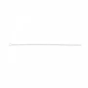 Aiguilles torsadées fines pour enfiler les perles 88 mm x10