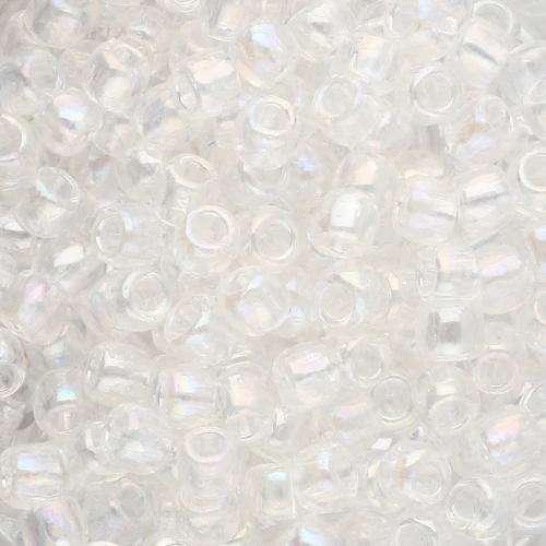 Rocaille Toho 6/0 TO6R161 - Transparent Rainbow Crystal x8g