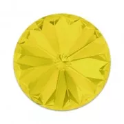Cabochon PureCrystal 1122 Rivoli 8 mm Yellow Opal x1