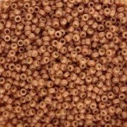 Rocaille Miyuki Duracoat 15/0 4457 - Dyed Opaque Cedar x8g|raw }}