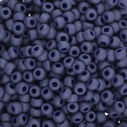 Rocaille Miyuki 8/0 2075 - Opaque Cobalt Luster Mat x8g
