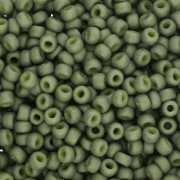 Rocaille Miyuki 8/0 2318 - Opaque Olive Mat x8g