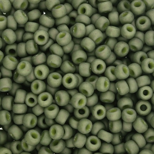 Rocaille Miyuki 8/0 2318 - Opaque Olive Mat x8g