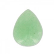Cabochon poire 18x13 mm Aventurine|raw }}