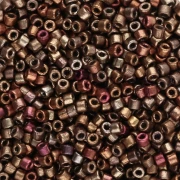 Rocailles Matubo 11/0 2.10 mm - Gold Iris Metallic Mat x10g