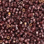 Rocailles Matubo 10/0 2.1 mm - Crystal Apollo Gold x10g