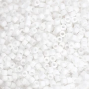 Rocailles Matubo 10/0 2.1 mm - Opaque White x10g