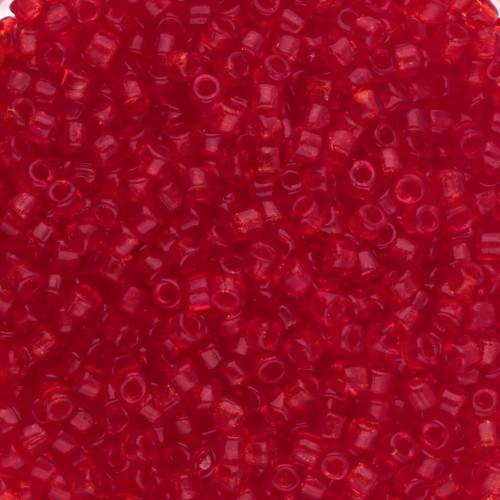 Rocailles Matubo 11/0 2.10 mm - Siam Ruby x10g