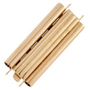 Fermoir Beadslide pour tissage de perles à clipser 30x13 mm - Doré x1