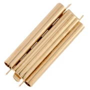 Fermoir Beadslide pour tissage de perles à clipser 30x13 mm - Doré x1