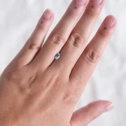 Aigue Marine ovale 6.2x4.1 mm - 0.60 cts