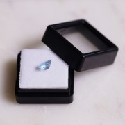 Aigue Marine ovale 7.2x5.6 mm - 0.90 cts