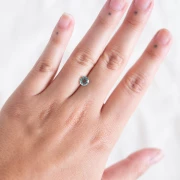 Aigue Marine ronde 6.1 mm - 0.95 cts