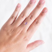 Pierre de lune rectangle 8.4x4.1 mm - 1.05cts