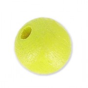 Lot De 200 Perles En Bois Nacré Rondes 8mm - Jaune Clair Nacré - Pour Création Bijoux, Bricolage, Bracelets, Colliers