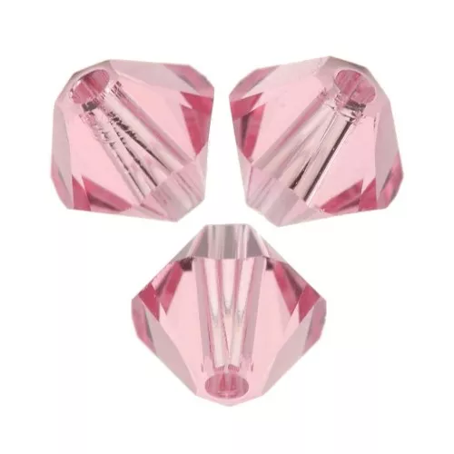 Toupies en cristal PureCrystal 5328 3 mm Light Rose x50