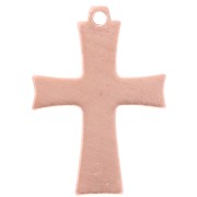 Pendentif croix 24x17 mm pour poudre de sur-glaçure Efcolor en cuivre x1|raw }}