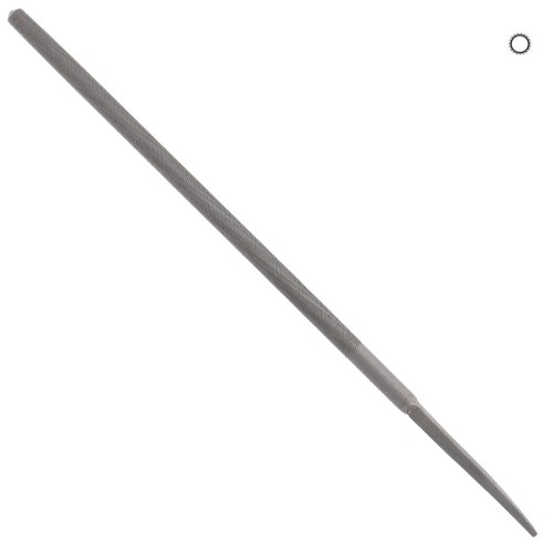 Lime ronde 200 mm - grain fin - outillage pour bijouterie x1