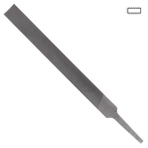 Lime carrelette 200 mm - grain fin - outillage pour bijouterie x1