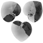 Coeur PureCrystal 6228 14,4x14 mm Graphite x1