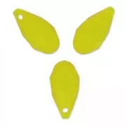 Goutte PureCrystal 6010 13x6.5 mm Yellow Opal x1