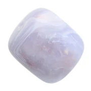 Perles tubes 12x11 mm en résine opaque - Gris glacier marbré x6