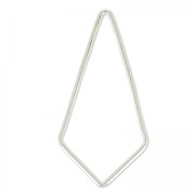 Intercalaire losange 35 mm en Argent 925 x1|raw }}