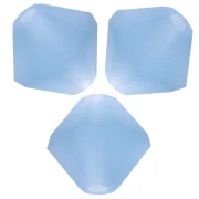 Perles toupies Preciosa - Rondelle Bead 6 mm - Malibu Blue Matt x12