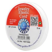 Fil élastique 1 mm Stretch Magic Elastic Cord - Transparent x5m