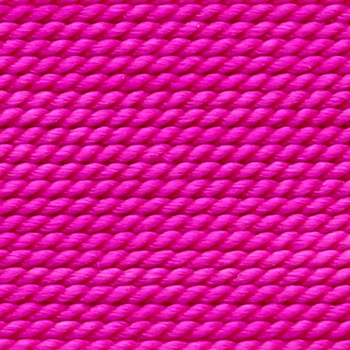 Fil de soie 0.70 mm - Rose fluo x2m