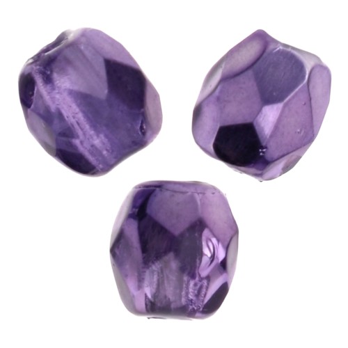 Facettes 3 mm - Crystal Violet Metallic Ice x50