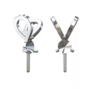 Attache pendentif pour 5818 8 mm en Argent 925 x1