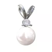 Attache pendentif pour 5818 8 mm en Argent 925 x1