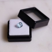 Aigue Marine rectangle 6.7x5.9 mm - 1.30 cts|raw }}
