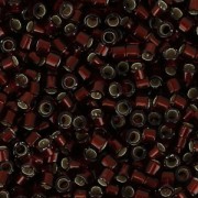 Miyuki Delica 11/0 DB1685 - Silver Lined Glazed Dark Cranberry x8g