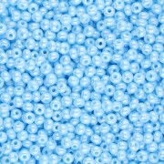 Perles rocailles Preciosa 11/0 2 mm - Light Turquoise Sfinx x20g