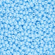 Perles rocailles Preciosa 11/0 2 mm - Light Turquoise Sfinx x20g