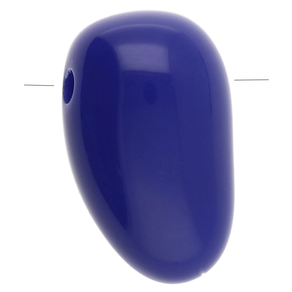 30pc - Perles De Pierre - Jade Rondelles 5x3mm Bleu Roi Azur Mat Givré