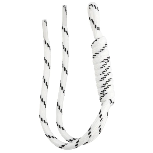 Attache paracorde pour porte clés et grigri de sac - 22 cm - Blanc x1