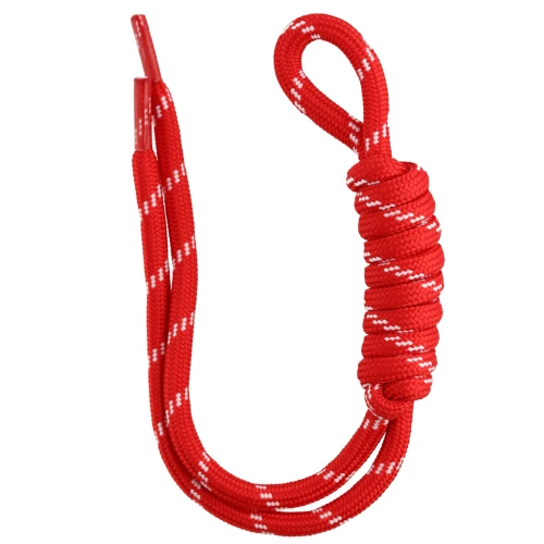 Attache paracorde pour porte clés et grigri de sac - 22 cm - Rouge x1