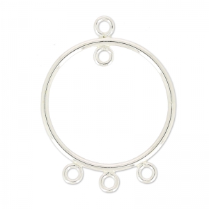 Intercalaires à décorer 26 mm en Argent 925 x2